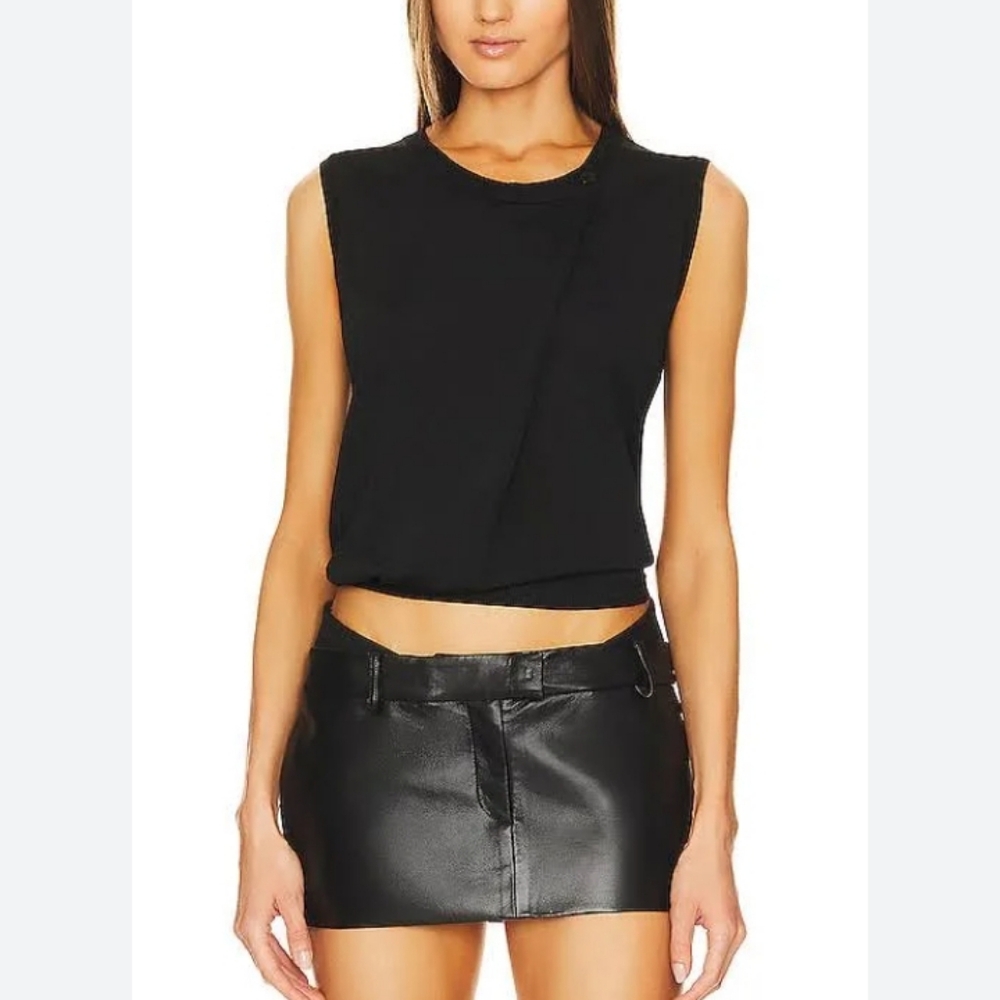 Aya Muse Black Oloma Top S